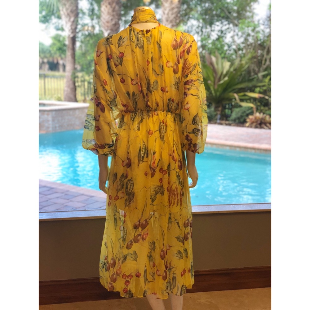 Retro Mod Sheer Dress - Picture 5 of 8